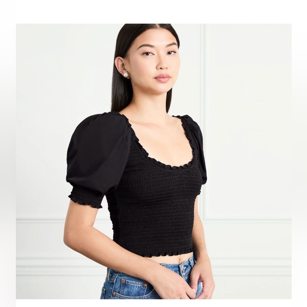 NWT Hill House Aiko Top Black M